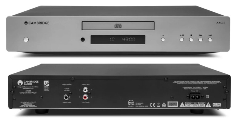 Cambridge audio Axc-35 CD player پخش فایل های استاندارد