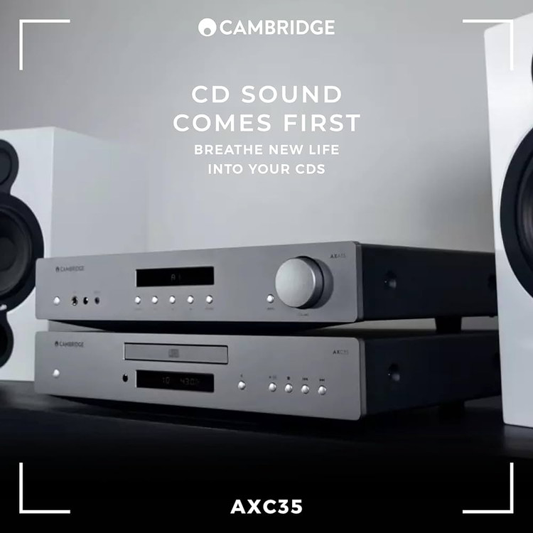 Cambridge audio Axc-35 CD player پخش فایل های استاندارد