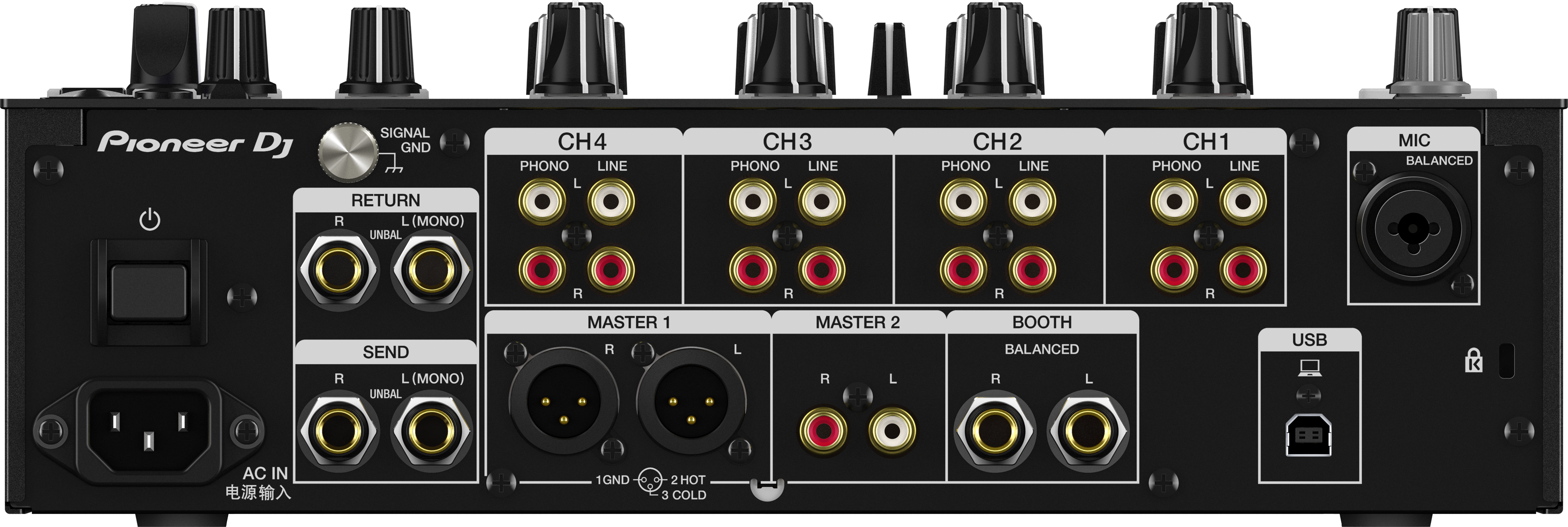 میکسرPIONEER DJM-750MK2 یکی از میکسرهای حرفهای دیجی پایونییر