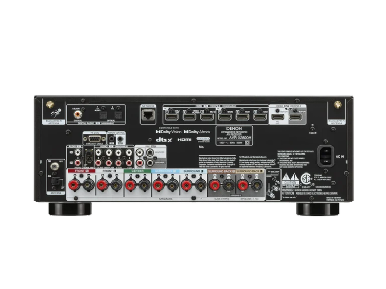 آمپلیفایر DENON X-2800 برای سینمای خانگی و گیمینگ طراحی شده