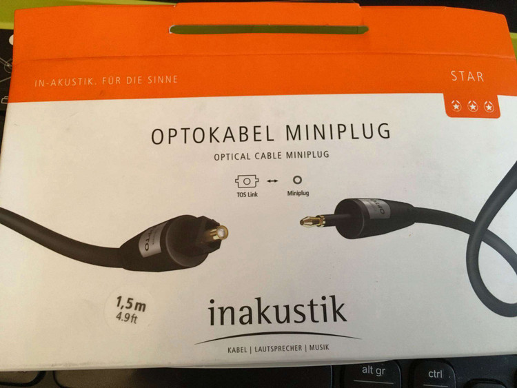 کابل اُپتیکال Inakustik Star Optokabel محصولی با کیفیت از برند آلمانی