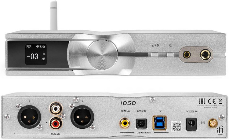 iFi NEO iDSD یک DAC، پریامپ و آمپلیفایر هدفون Hi-Fi برای استفاده با سیستمهای صوتی