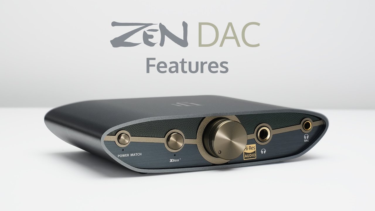 DAC رومیزی با آمپلی‌فایر هدفون داخلی Ifi zen dac 3