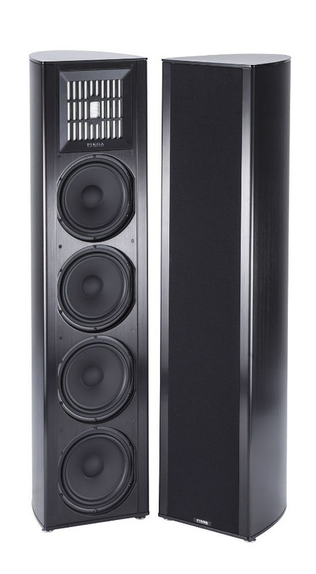 اسپیکر ایستاده Piega Coax 711 – مشکی (Black) | ساخت سوئیس